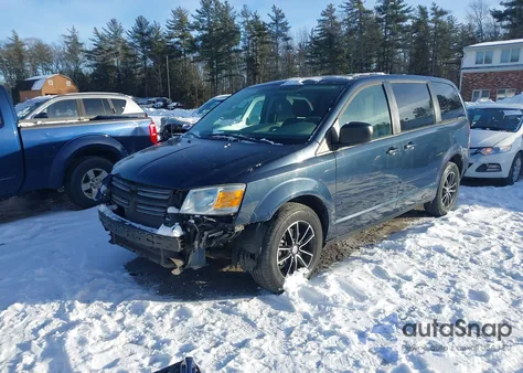 2009 Dodge Grand Caravan Se z USA, uszkodzony, nr VIN 2D8HN44E69R617747